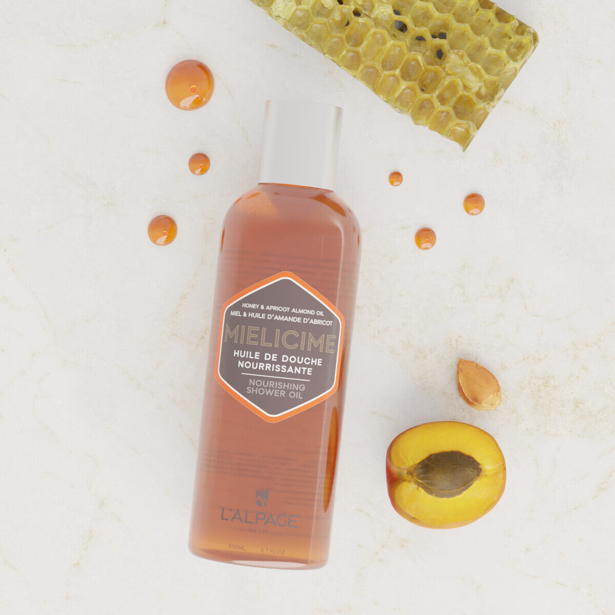 Huile de Douche et de Massage Mielicime, L'ALPAGE Suisse
