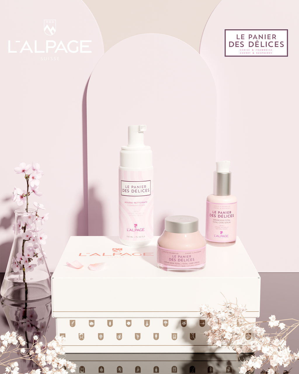 Coffret Trio Le Panier des Délices, L'ALPAGE Suisse