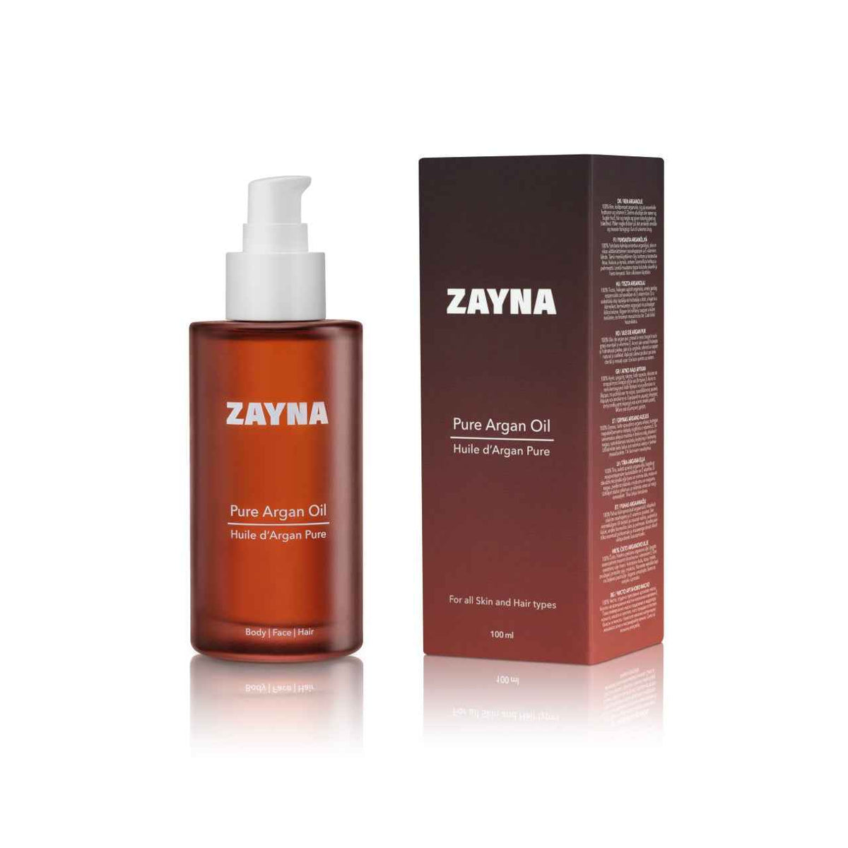 Huile d'Argan Pure Bio, ZAYNA